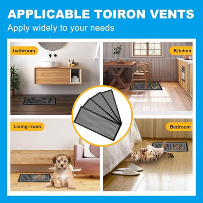 4 PCS DIY Magnetic Vent Covers-13.8" x 11.8" Customizable Air Register - Image 4