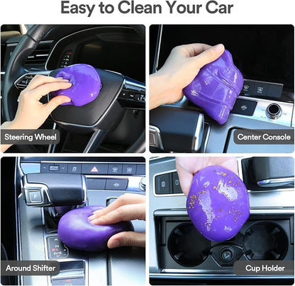 PULIDIKI Car Cleaning Gel Cleaning Putty Car Detailing Kit Car Interior Cleaner - Image 5