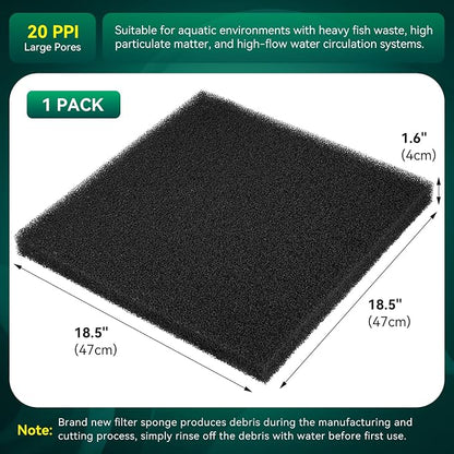 Borlech Aquarium Bio Filter Sponge Pad - Image 9