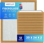 Fiberglass Air Filter -20x24x2Air Filter 12 Pack by Unknown