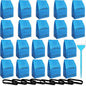20 Pack Wet Dry Vac Filter Bags by HeptaFiltra