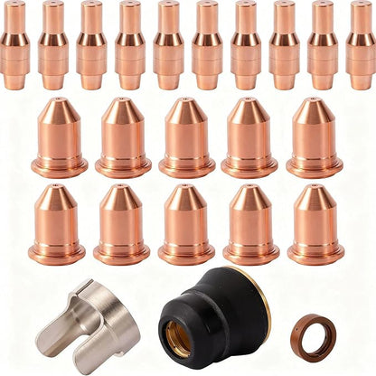 Plasma Torch Electrode 56576 Nozzle 56811 56255 45A fits Harbor Freight by Unknown
