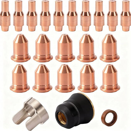 Plasma Torch Electrode 56576 Nozzle 56811 56255 45A fits Harbor Freight by Unknown