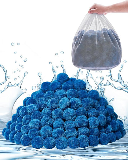 VEVOR Pool Filter Balls for Sand Filter, 4 lbs, Filter Balls Replace Pool by VEVOR