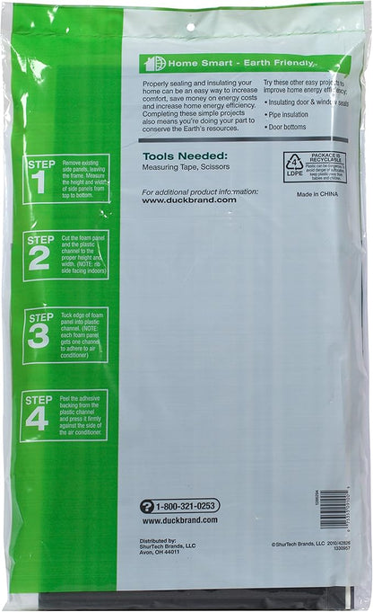 Duck Brand Air Conditioner Foam Insulating Panels, 18-Inch x 9-Inch x 7/8-Inch - Image 2