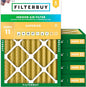 Filterbuy 18x24x4 Air Filter MERV 11 Superior Pet & Allergy Defense, by Filterbuy