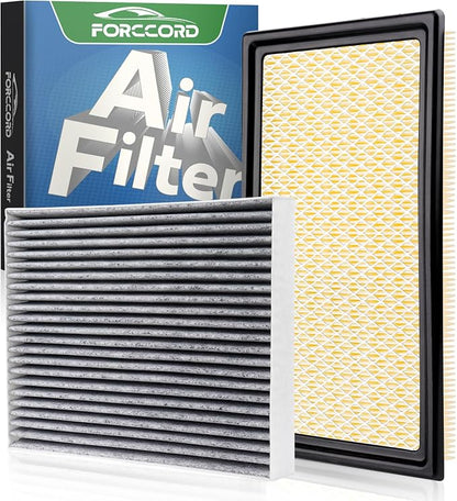 Cabin & Engine Air Filter Set by Forccord