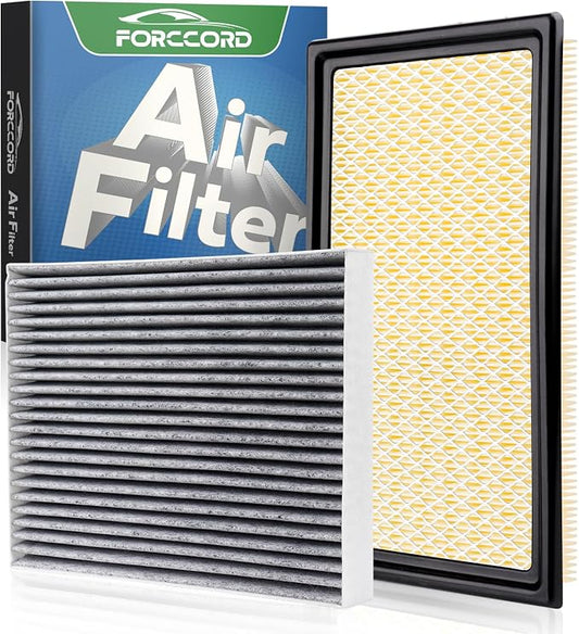 Cabin & Engine Air Filter Set by Forccord