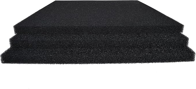 Hipanda 2 Pack Aquarium Bio Filter Sponge Pad 20"x20"x1", Bio Filter Media Foam - Image 4