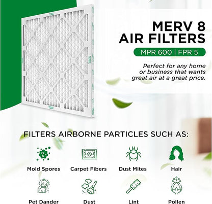 Mann+Hummel 18x20x1 MERV 8 Pleated HVAC AC Furnace Air Filters. 4 Pack. - Image 4