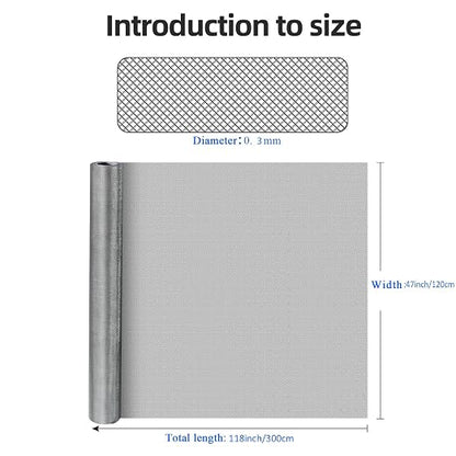 304 Stainless Steel Mesh Screen, Wire Screen Mesh, Rust Free Woven Wire Mesh - Image 2