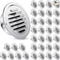 Zonon 36 Pcs Stainless Steel Soffit Vents 4 Inch Round Dryer Vent Cover by Zonon