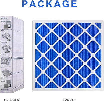LEKEN 20x20x1 AC Furnace HVAC Filter Reusable Electrostatic Filters MERV 13 - Image 3