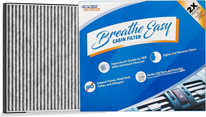 Spearhead Odor Defense Breathe Easy Cabin Filter | Fits Genesis G70 G80 G90 by SPEARHEAD