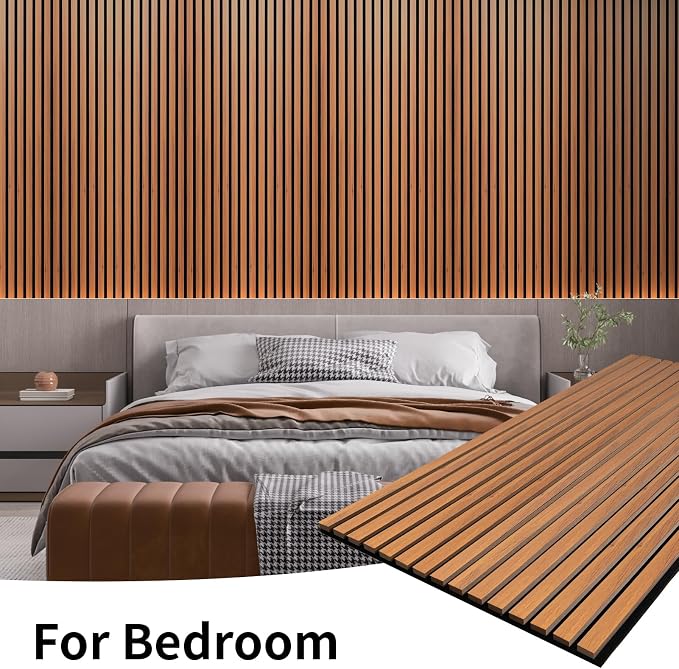 Wood Slat Wall Panel, 3D Soundproof Wall Panels, Large Acoustic Panels - Image 7