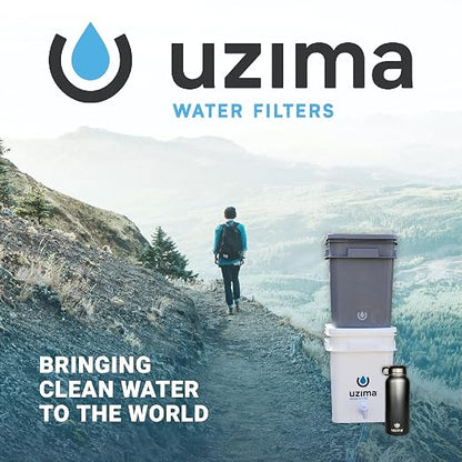 Uzima UZ-2 Camping Water Filter and Drinking Water Filter System, Portable - Image 6