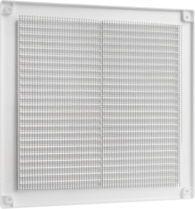 Vent Systems 8" x 8" White Plastic Soffit Vent Cover - Image 8