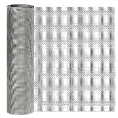 10 Mesh Stainless Steel Mesh Screen 304, 15.7'' x 147'' Metal Mesh Screen by welcometoyagjia
