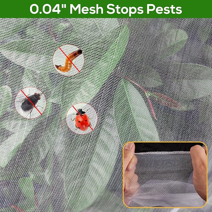 5.9 x 5.9 ft Fruit Tree Netting Cover - Image 6