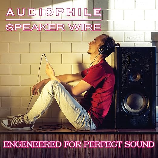 NATIONAL Wire&Cable - 16/2 Audiophile Speaker Wire (1000 Feet) 16AWG Gauge - Made in USA - in Wall Audio Speaker Wire Cable/CL Rated/ETL Listed / 2 Conductors - Oxygen-Free Copper, White 1000ft