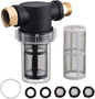 JOEJET Garden Hose Filter, Sediment Filter Attachment by JOEJET