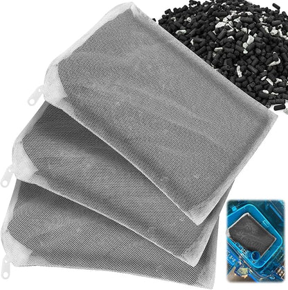 3 Pack 8 Oz Pro-C Mixed Aquarium Canister Filter Media Bag by Unknown