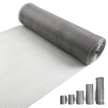 16" X 50 ft 304 Stainless Steel Mesh, Wire Mesh by RyxrhswzpStainlessSteelWireMeshforRodentPlantsGardenHouseandDIY