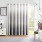 Ombre Light Filtering Door Curtain 100" Extra Wide Gradient Print on Rayon by CentralPark