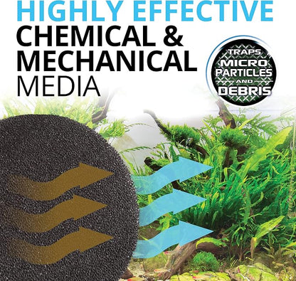 Fluval FX Carbon Foam, Replacement Aquarium Filter Media - Image 4