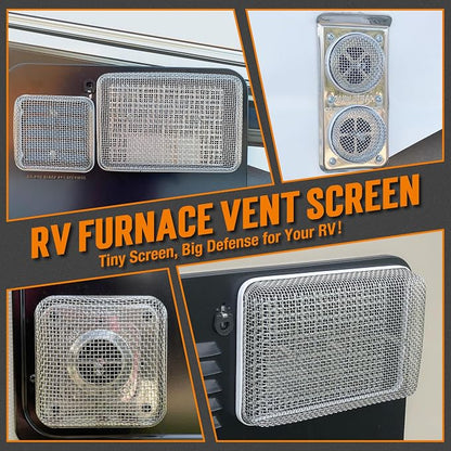 TONDA RV Furnace Vent Screen, Bug Screens Heater Vent Cover - Image 5