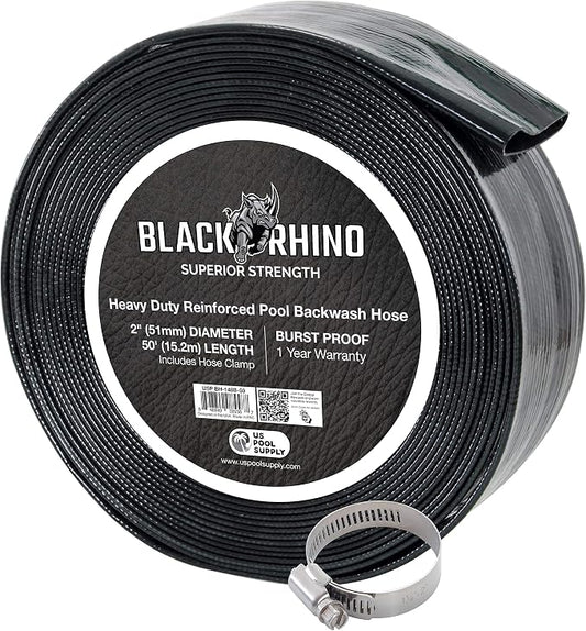 U.S. Pool Supply Pool Backwash Hose 2 Inch Diameter x 50 Feet by USPoolSupply