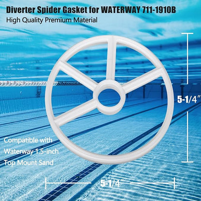 LikeLion （2 Pack） of Diverter Spider Gasket Compatible - Image 2