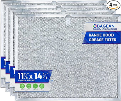 Bagean Stove Hood Vent Filter 11.8" x 14.3" BPS1FA30 by Bagean