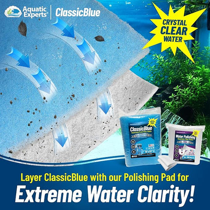Aquatic Experts Classic Bonded Aquarium Filter Pad -12 Inches by 12 Feet by .75 - Image 4