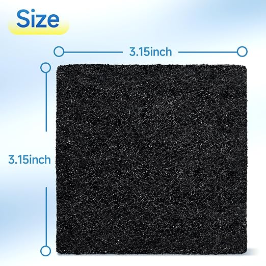 20 Packs 3.15x3.15x0.32 Inch Odor Absorbing Filter Refills - Image 3