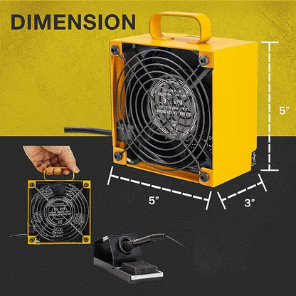 KOTTO Solder Smoke Absorber Remover Fume Extractor Smoke Prevention Absorber - Image 3