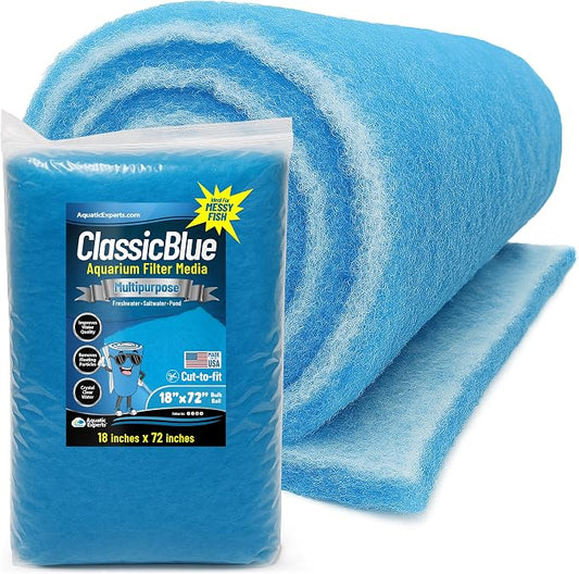 Aquatic Experts Classic Bonded Aquarium Filter Pad -18 Inches by 72 Inches by by AquaticExperts