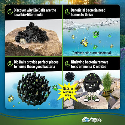 Aquatic Experts 1.5" Large Bio Balls - Image 5