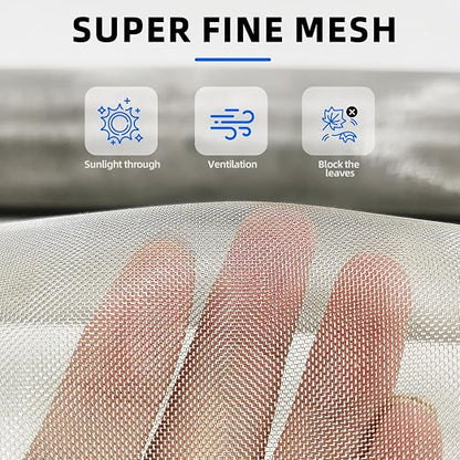 20 Mesh 304 Stainless Steel Mesh Screen, Rust Free Woven Wire Mesh, Metal Mesh - Image 4