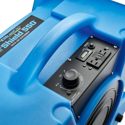 BlueDri Air Shield 550 HEPA Air Scrubber, Water Damage Restoration Equipment - Image 9