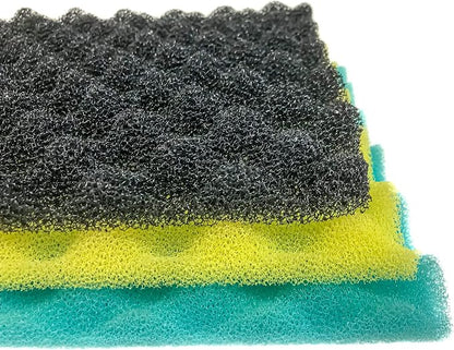Wave Point Aquarium Bio Sponge Foam Filter Media Pad Cut-to-fit by Wave+Point