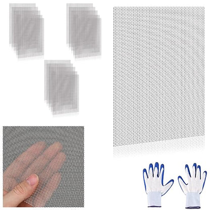 16 Pcs 13x9 20 Mesh 304 Stainless Steel Wire Mesh Sheet, Rustproof Metal Mesh by Unknown