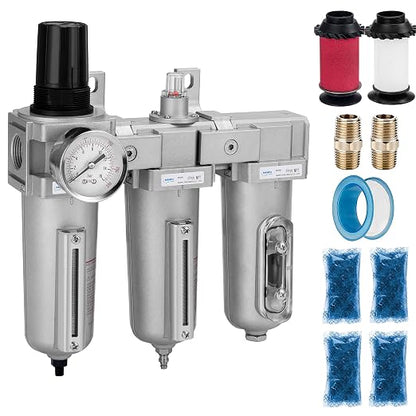NANPU 1/2" NPT Industrial Grade 3 Stage Air Drying System by NANPU