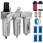 NANPU 1/2" NPT Industrial Grade 3 Stage Air Drying System by NANPU