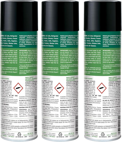Simple Green Foaming Coil Cleaner 20oz Aerosol - Image 2