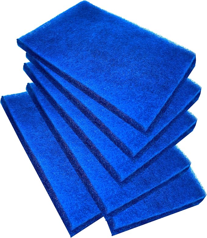 Premium Reusable Air Filter 6 Pack 10x20x1 by AQUPON
