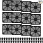 PATIKIL 80mm Fan Filter Grill by PATIKIL