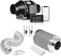 iPower 4" Smart Inline Duct Fan by iPower