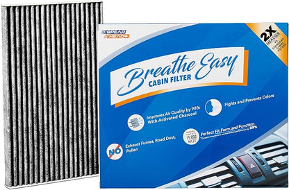 Spearhead Odor Defense Breathe Easy AC & Heater Cabin Filter | Fits 09-14 Cube by SPEARHEAD