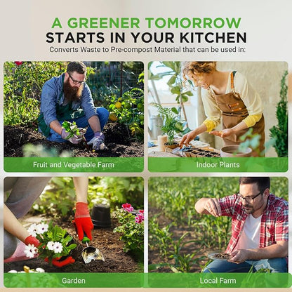 Nutrichef 3L Electric Kitchen Composter - Image 8